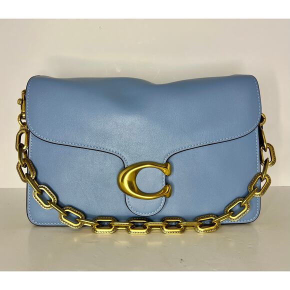 Coach Chain Tabby Bluebell Color - Picture 1 of 11